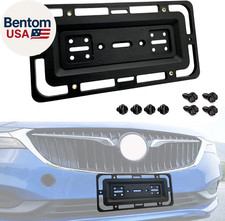Universal Front/Back License Plate Tag Holder Mounting Mount, Bumper Bracket,Lic