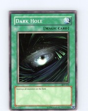 Yu-Gi-Oh TCG Dark Hole SDY-022 Unlimited Regular Common Card Played LP
