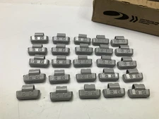 Plombco ENS-15 15-gram Lead Clip-on Wheel Weights, 25 Pcs, EN Series