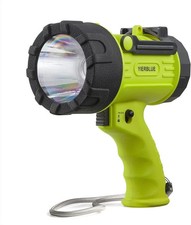 Rechargeable Spotlight Flashlight with 200,000 Lumen LED Waterproof Spot Light