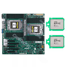 Supermicro H11DSI Mainboard  2x AMD EPYC 7282 7302 7402 7532 7542 7642 7702CPU.