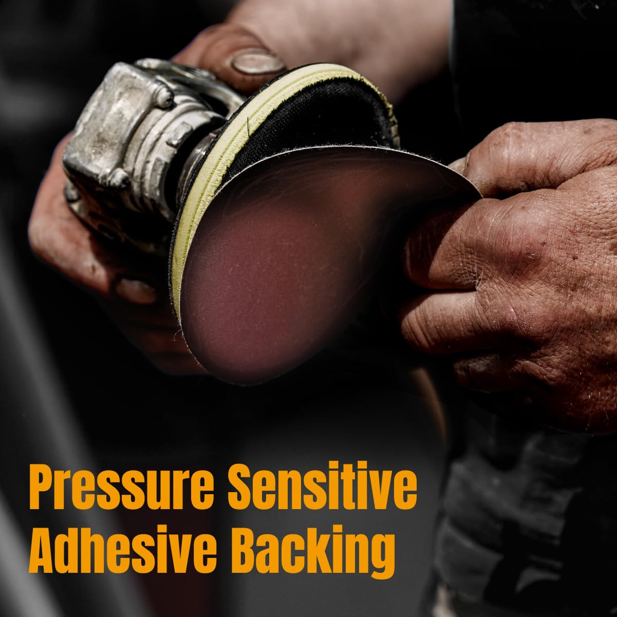 10 PCS 60 Grit 9 Inch PSA Sanding Discs, Self Stick Adhesive Sandpaper, 9" for D