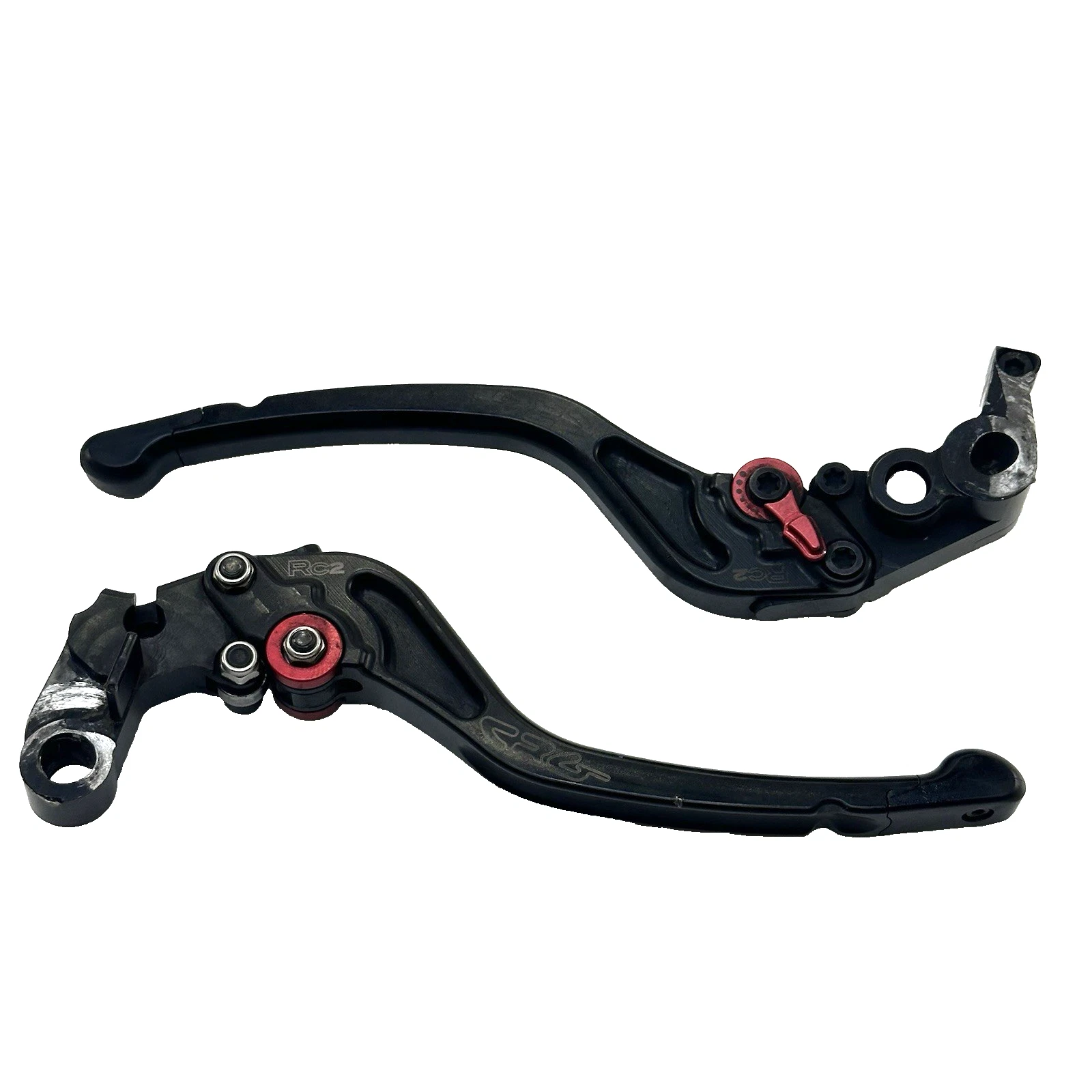 2017 - 2024 SUZUKI GSXR1000 CRG Leviers Avant Réglables Gauche Droite Noir