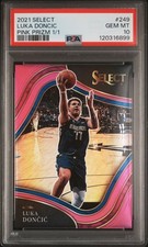 2021 Panini Select Luka Doncic Courtside Pink #249