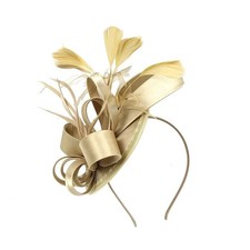 Bridal Women Hair Clip Headband Mini Top Hat Wedding Fascinator Royal Ascot Race