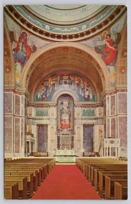 St. Matthew's Cathedral Washington DC JFK Funeral 1963 Postcard CAPSCO K-12583