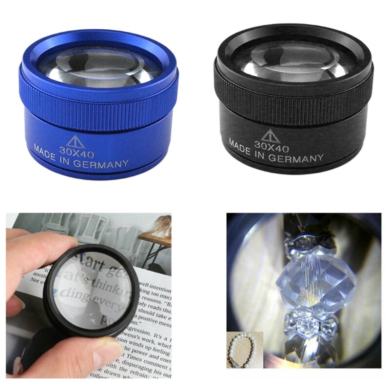30x Loupes Jewelers Loupe Glass Monocle For Eye Portable eBay