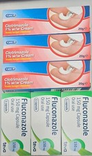 3 x Clotrimazole 20 g & 3 x Fluconazole 150 mg -Thrush Treatment Multipack -
