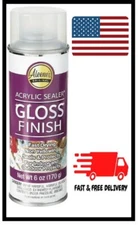 Aleene'S 26412 Spray Gloss Finish, 6 Oz Acrylic Sealer, Original Version