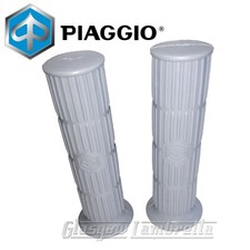 Genuine Italian PIAGGIO Vespa PX, T5 & LML/rally/sprint  GREY HANDLEBAR GRIPS