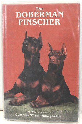 The Doberman Pinscher by Kerfmann 1985 w/ 37 Color Photographs