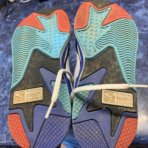puma rs-x size 7c red white and blue preowned great shape! - Picture 6 of 6