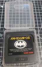 Thumbnail of ebay&reg; auction 256952195710 | Japanisches Sega Game Gear Spiel - Batman Returns - getestet Cartridge plus Hülle