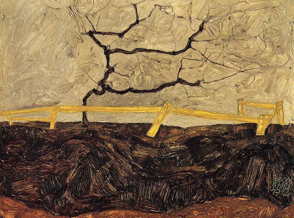 Egon Schiele Landscapes 