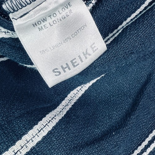 Sheike 'Harvard' womens jumpsuit navy white striped size 6 - Picture 7 of 7