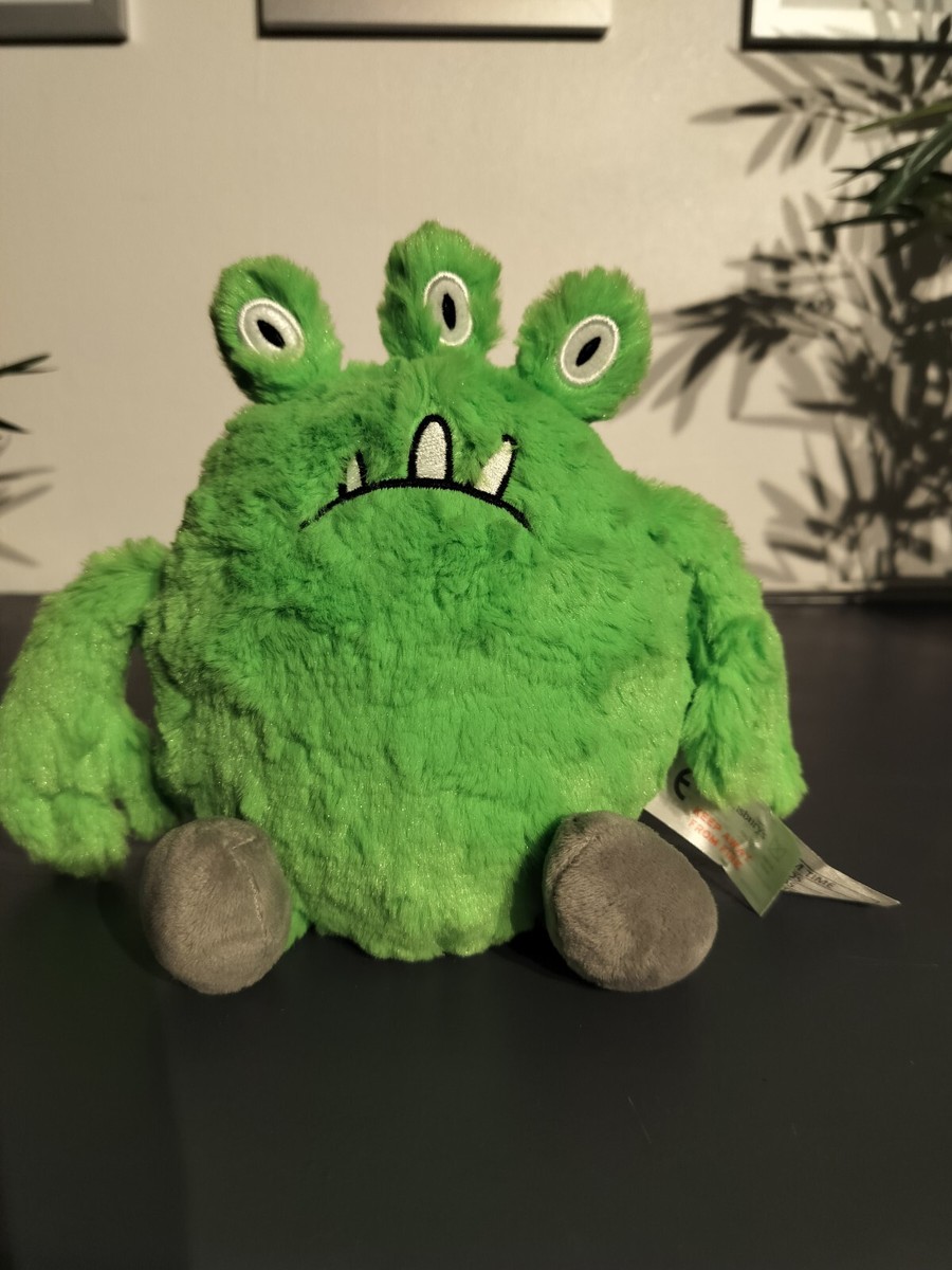 Sainsbury's Green Alien Monster Hottie Microwavable Soft Plush Toy