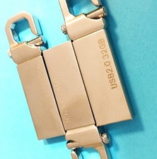 New 32GB 32G USB 2.0 Memory Stick Flash Hook Thumb Drive Silver USA SELLER 