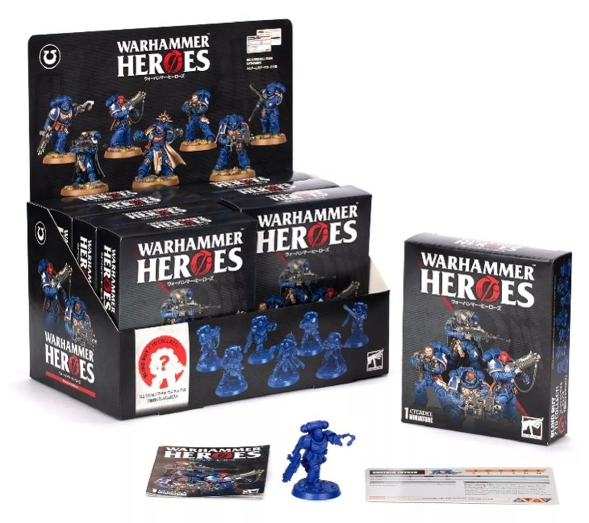 Warhammer 40K: Space Marines - Warhammer Heroes Ultramarines Series 4(Box)