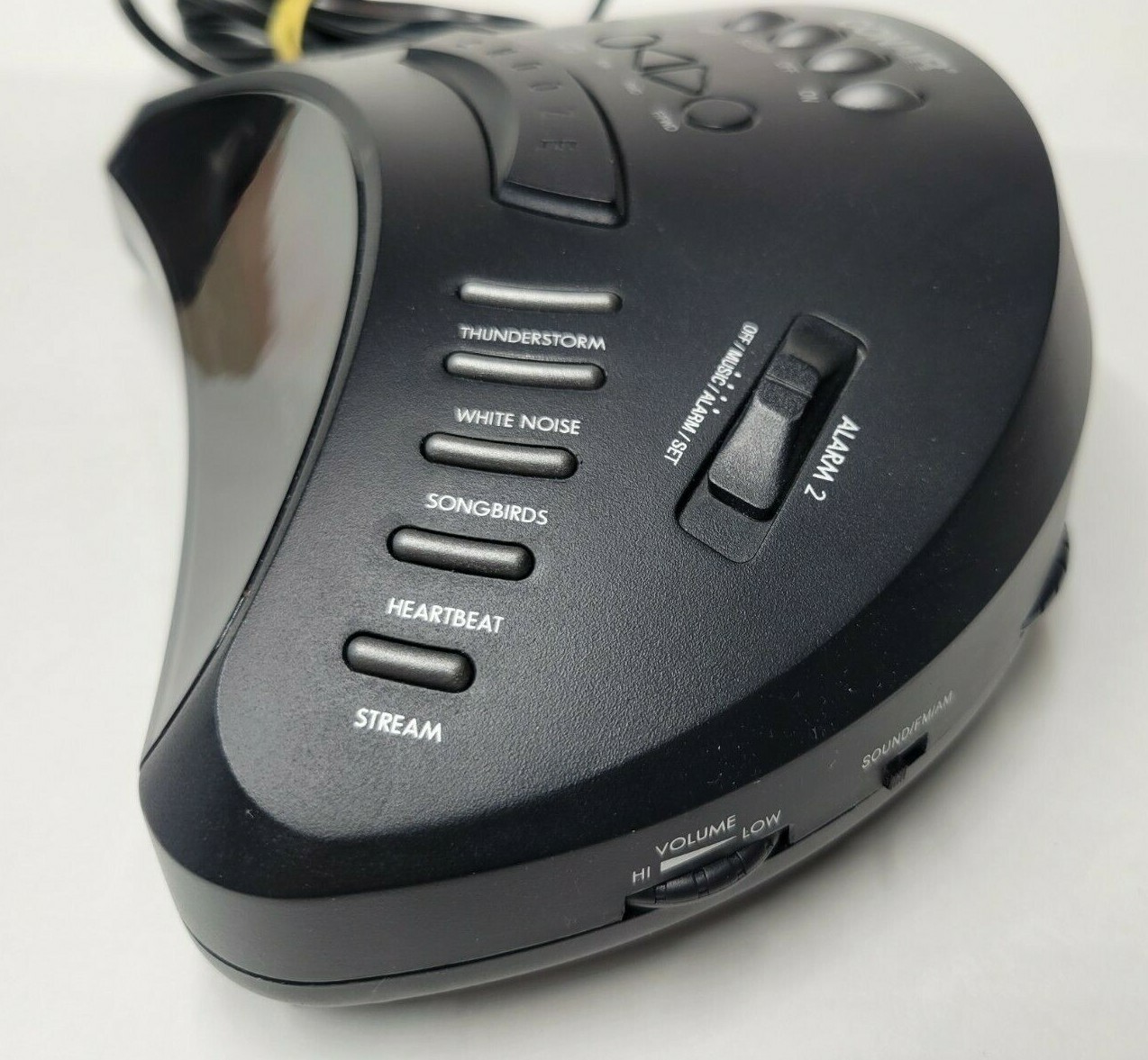 Conair Sound Therapy Alarm Clock Radio with White Noise, Other Sleep