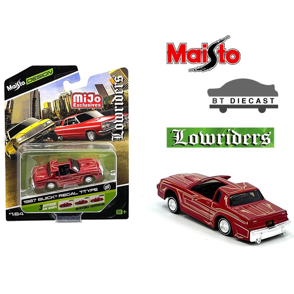 MAISTO DESIGN LOWRIDERS 1957 BUICK REGAL T-TYPE LOW RIDER 1