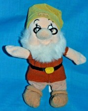 Disney Snow White Seven dwarves DOC dwarf 7" bean bag plush beanie doll toy