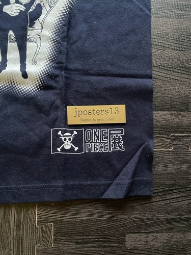 One Piece Tee One Piece Exhibition 2012 Tokyo Limited. Size M Navy Blue - Picture 7 of 11