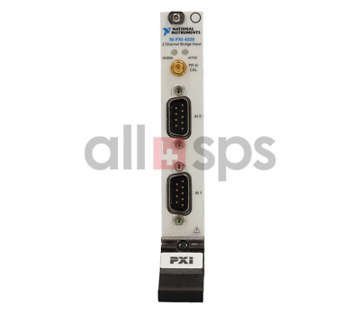 NATIONAL INSTRUMENTS 2 CHANNEL BRIDGE INPUT, PXI-4220 (US)