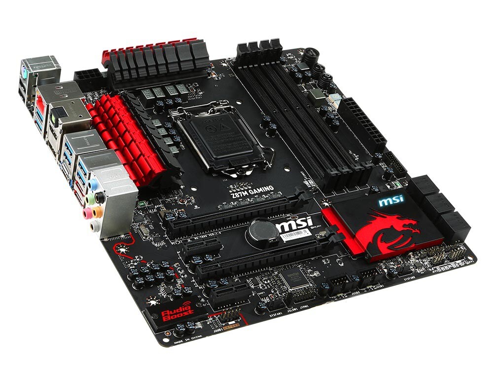 For MSI Z87M GAMING motherboard Z87 LGA1150 4*DDR3 32G HDMI+DP M
