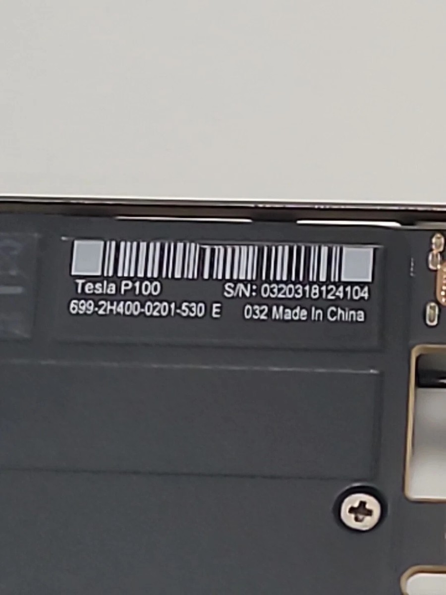 NVIDIA Tesla P100 16GB HBM2 PCI Express GPU Elite Performance for HPC & AI