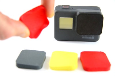 Linsen Schutz für Go Pro HERO 7 6 & 5 Cap Lense Protector flexibel 
