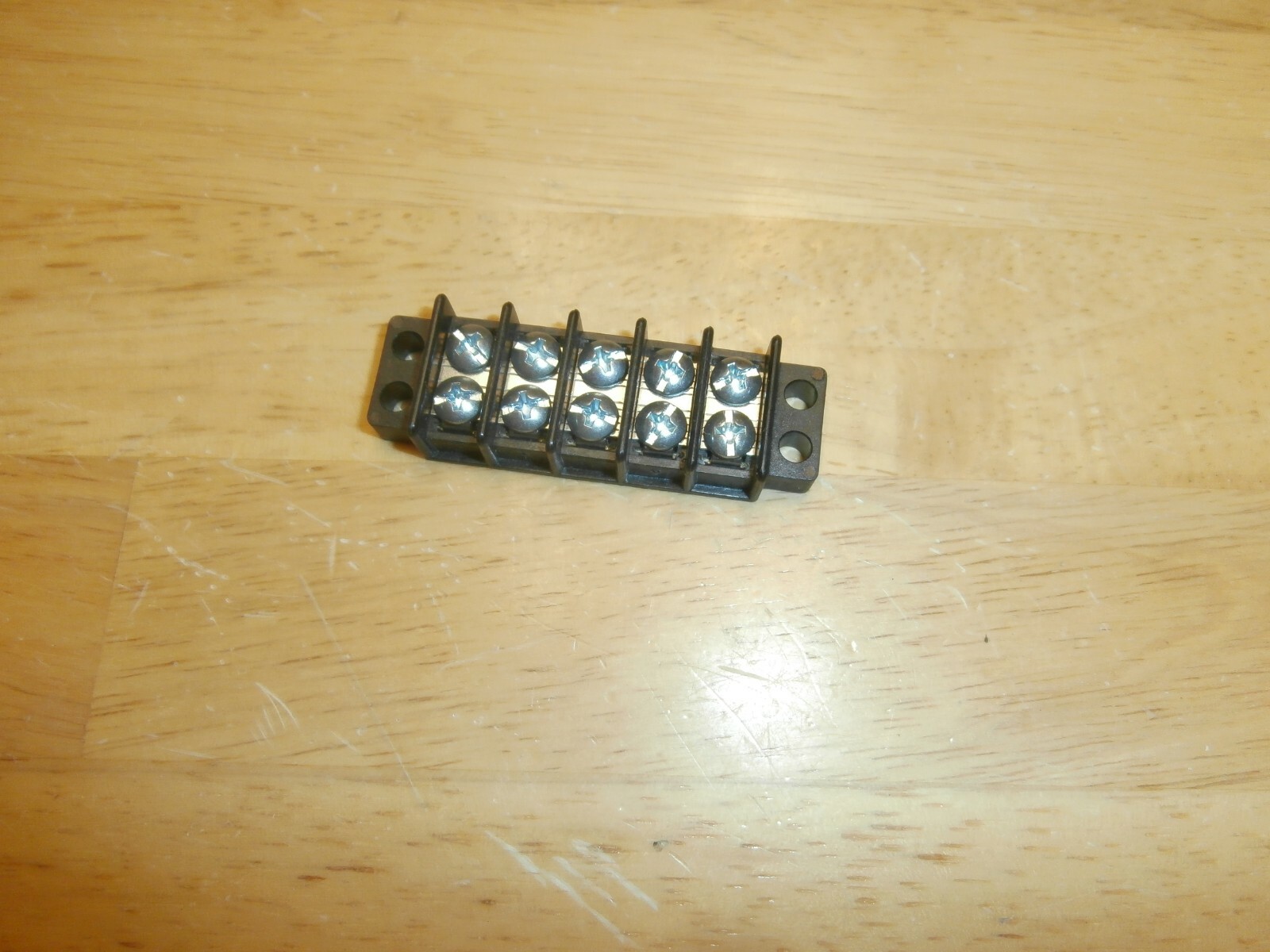 PHILMORE 13-1405B 5 POSITION TERMINAL BARRIER STRIP DUAL ROW, 30 AMP.NEW