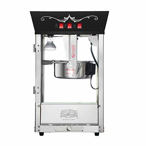 6092 great northern popcorn black antique style popcorn popper machine