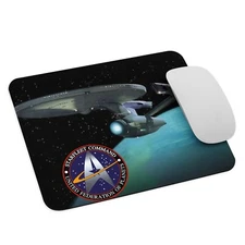 Star Trek USS Enterprise Mouse Pad 9.5x7.75 inch Premium Quality