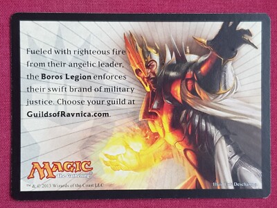 Magic The Gathering GUILDS OF RAVNICA FILLER CARD A MTG | eBay