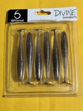 6th Sense Divine 3.8 Swimbaits 3.8" Clearwater Rose