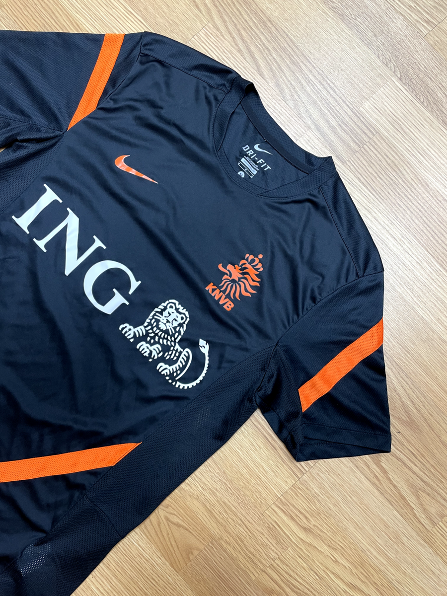 NIKE KNVB オランダ代表 練習シャツ XL NIKE KNVB NETHERLAND Holland Training Shirt Pre-Match | eBay