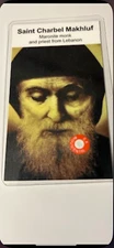 Saint Charbel Makhluf  3rd Class Relic Card