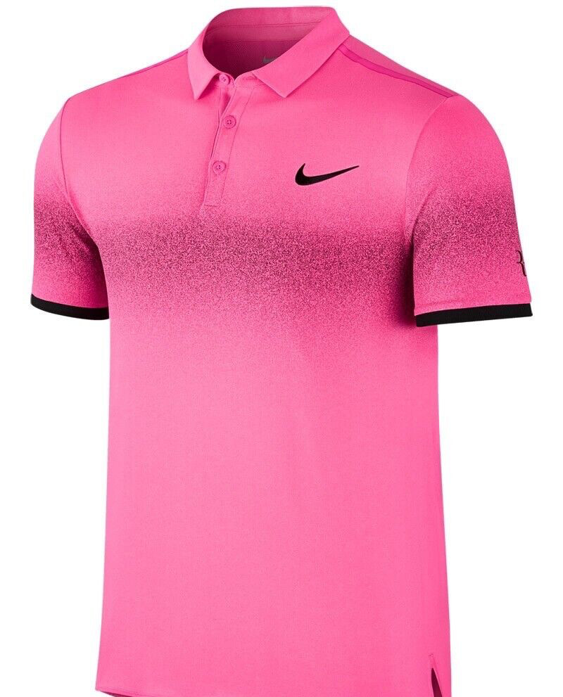 Nike Roger Federer RF 2016 US Open Tennis Polo Shirt … Gem