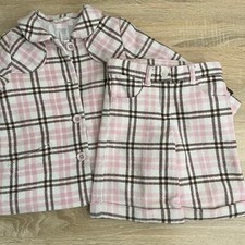 Janie and Jack Plaid Wool Blend Jacket and Knickers Set Size 2T