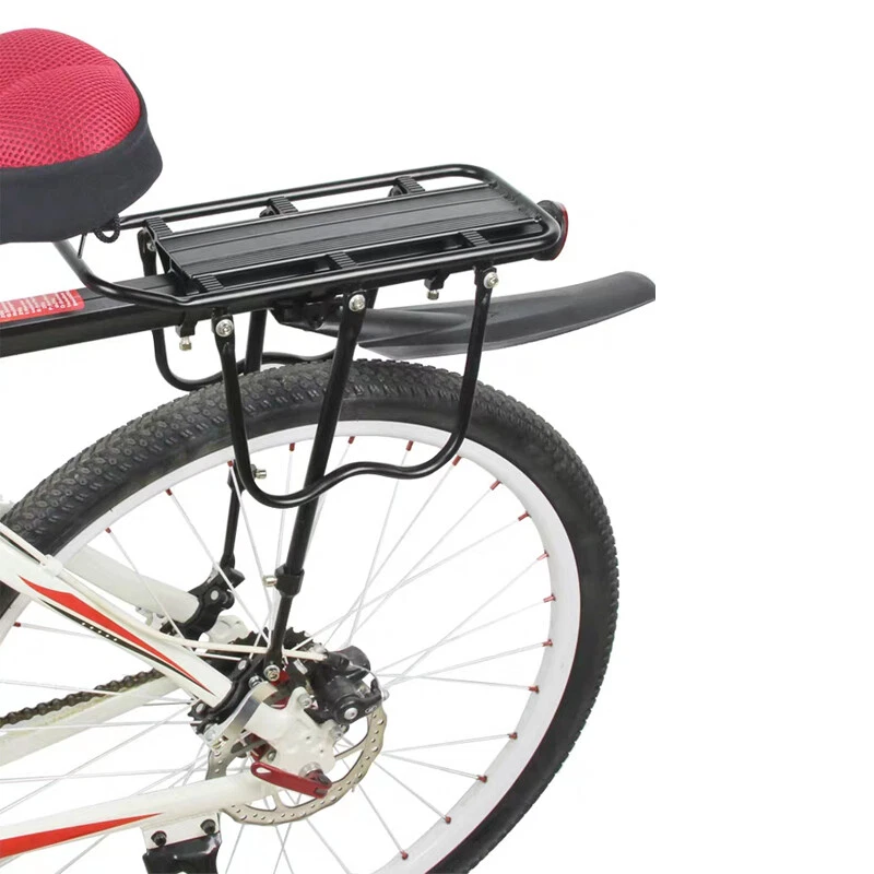 Adjustable Bike Cargo Rack With Fender Broad Cycling Pannier Bicycle Carrier