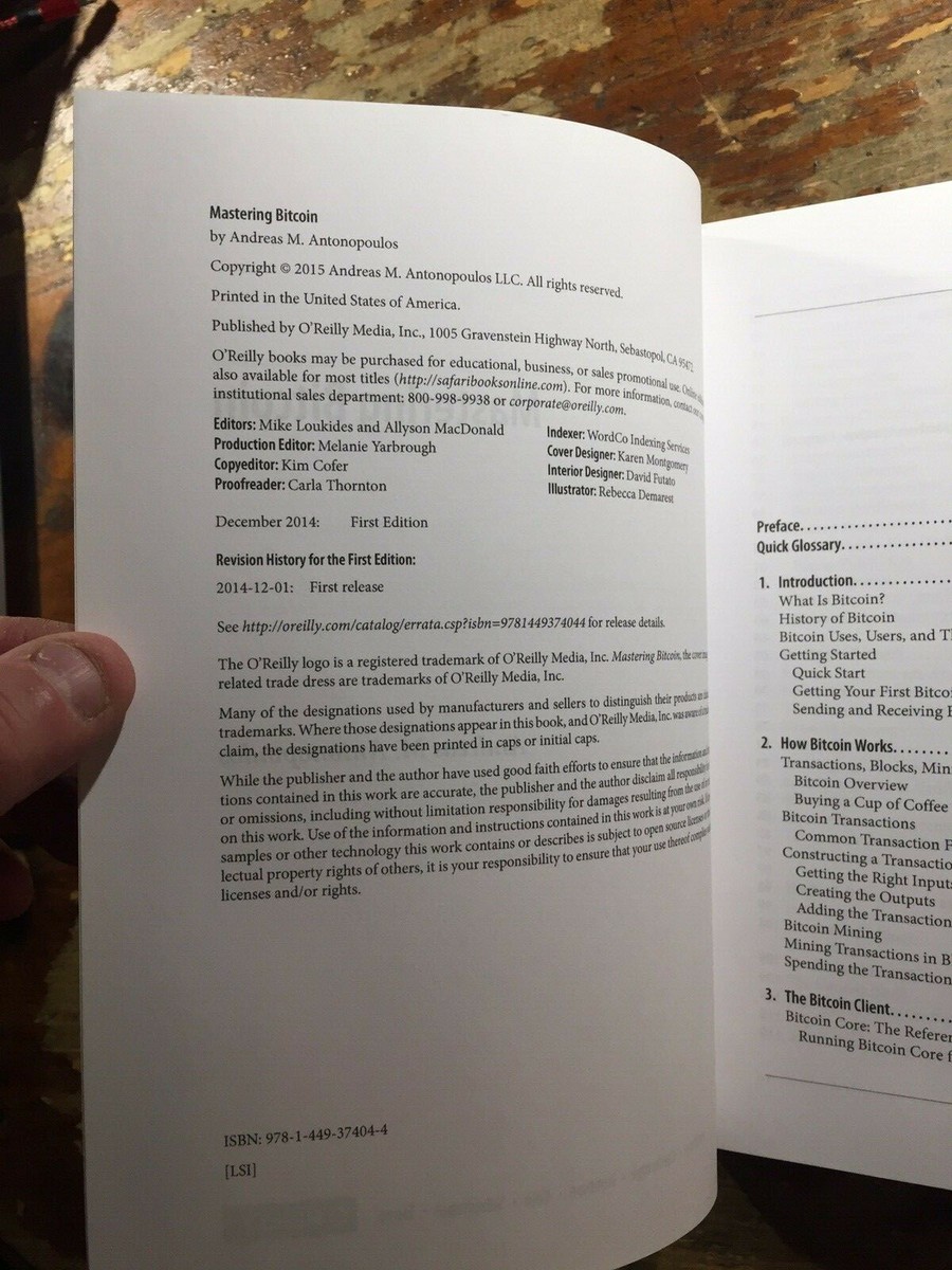 Mastering Bitcoin: Unlocking Digital Cryptocurrencies Antonopoulos, Andreas  M. 9781449374044| eBay