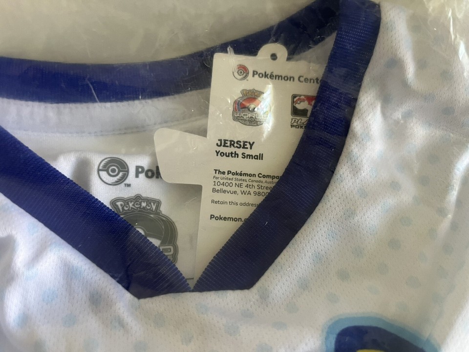 2024 Pokémon World Championship Small Pikachu Jersey Honolulu Hawaii