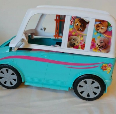 barbie dog van