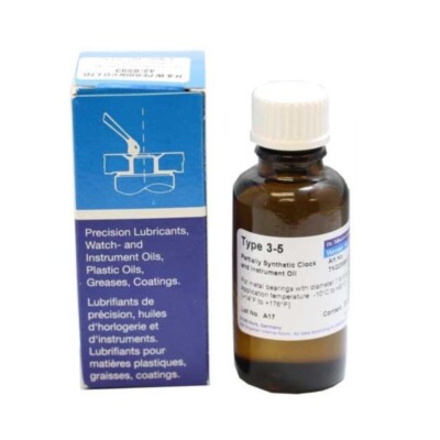 Etsyntha Uhrenol Nr. 3-5 synthetic oil for alarm clocks, wall clocks, pendulum