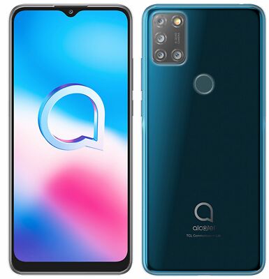 Silikon Handyschale Gel Schutzhülle Bumper CLEAR für ALCATEL 3X ( 2020 )