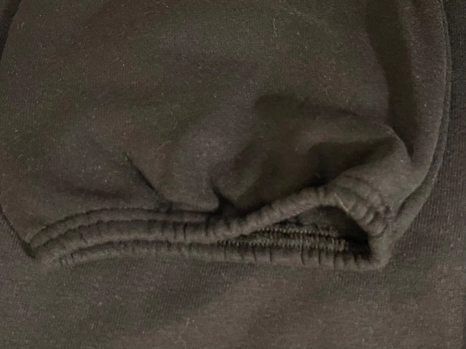 Pantalones deportivos SOFFE negros con cordón elástico cintura juvenil talla L ropa de regreso a la escuela Foto 2 de 4