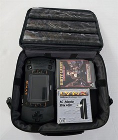 S-124 VINTAGE ORIGINAL ATARI LYNX CONSOLE WITH CASE 