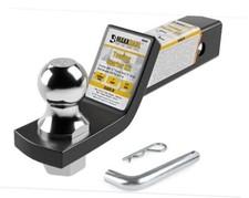 50547 Trailer Hitch Mount with 2 inch Ball and Pin - Fits 2 inch Receiver 2
