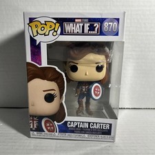 Funko Pop! TV: ¿Y si...? - Figura Vinilo Capitán Carter Exclusiva