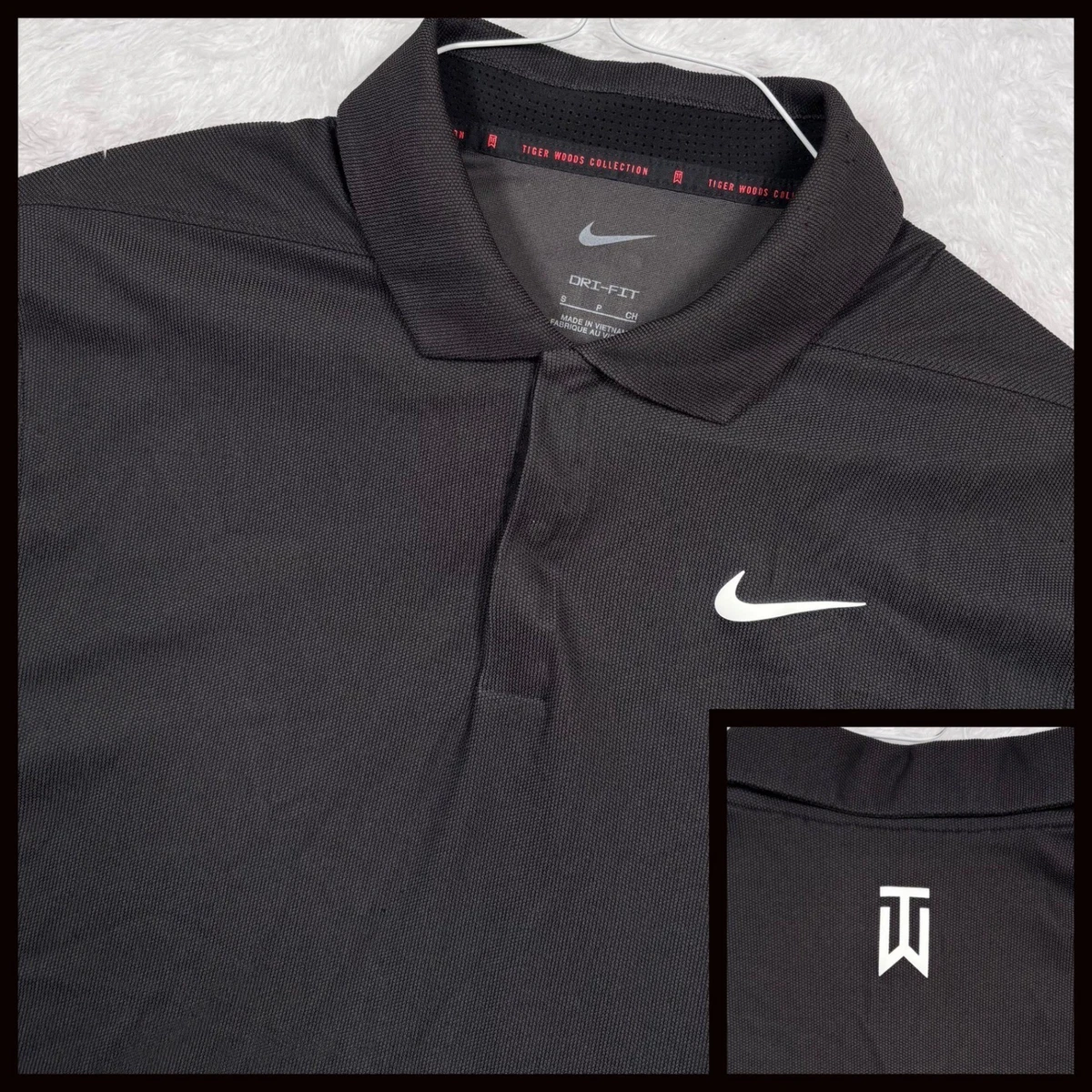 Nike Tiger Woods Polo Indiana Men's Golf Shirts, Tops & Sweaters